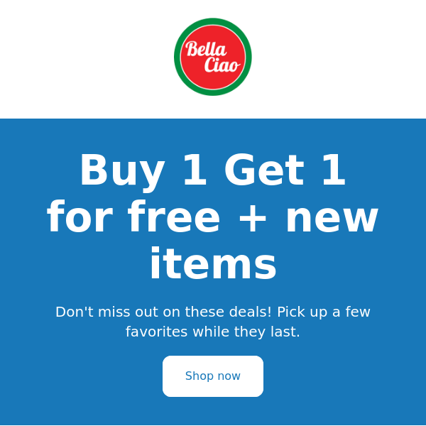 [ Buy 1 Get 1 For Free ] and Whole Milk 100% Italian New Items