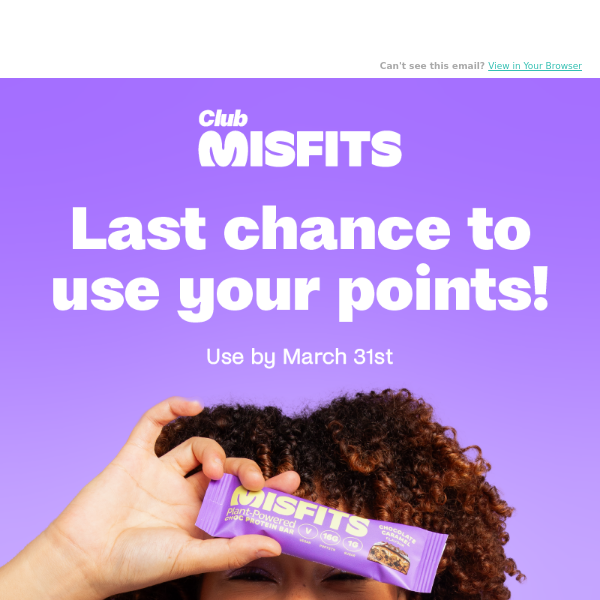 Redeem Your Points Before It's Too Late!  👋