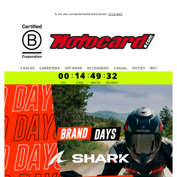 Equipación carretera > Cascos > SHARK · Motocard