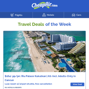 🌴 Cancun All-Inclusive Resort 🏖️ from $164+