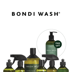 A special offer from Wash Wild