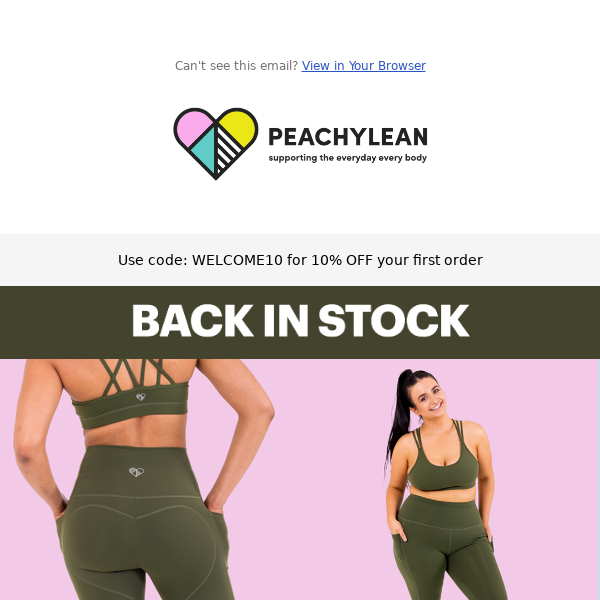 Olive leggings | Back by popular demand