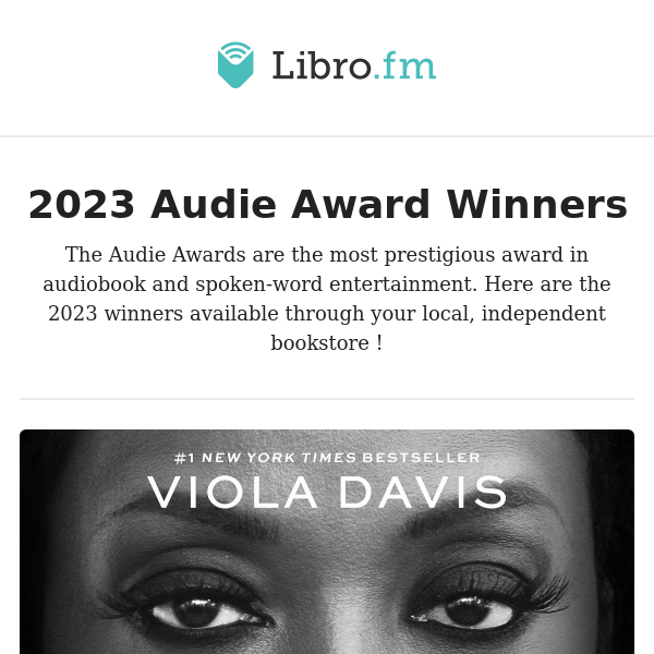 Grab 2023 Audie Award-Winning Audiobooks