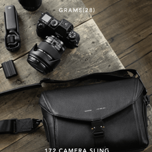 5 Things about the 172 Camera Sling that You Need to Know