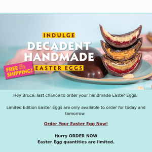 Hurry Order Your Handmade Easter Eggs Now