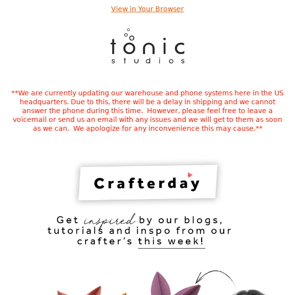 ♥ Tonic Studios USA, blogs, tutorials & inspiration ♥