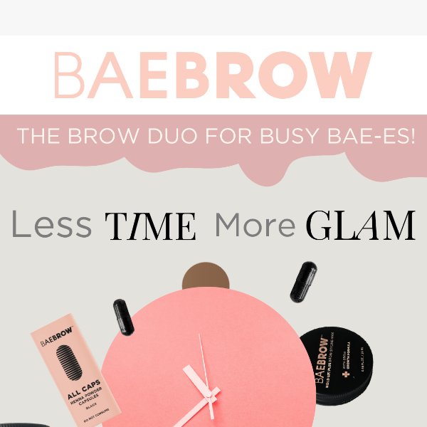 Busy Morning? 3 Steps to Brow Wow! ⏰