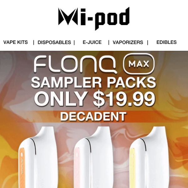 Limited Time Only: Massive Pre-Black Friday Savings with 70% Off Mi-Pod Pro Kits