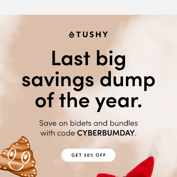 TODAY ONLY: CYBER BUMDAY SALE