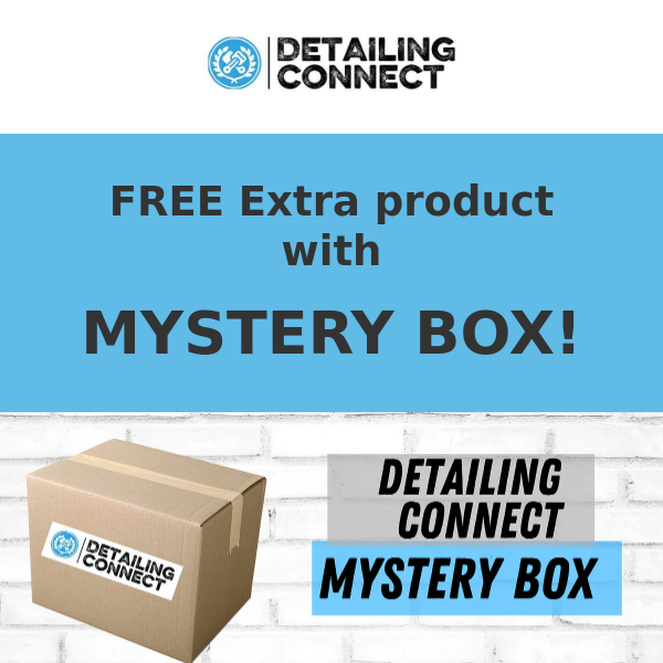 FREE Extra Product with purchase of MYSTERY BOX! UP TO $55 in Free product ! !