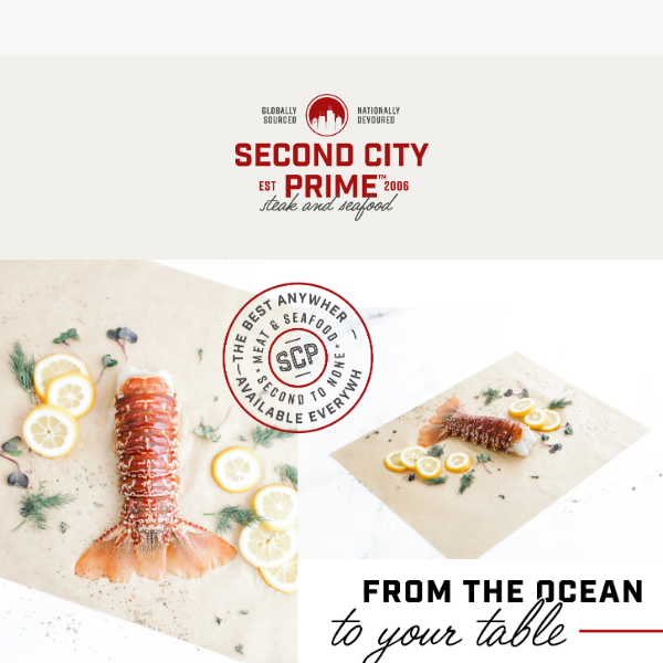 From the Ocean - to your table