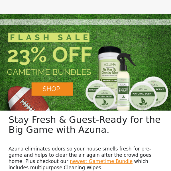 Flash Sale EXTRA 23% Off Gametime Bundles 🏈