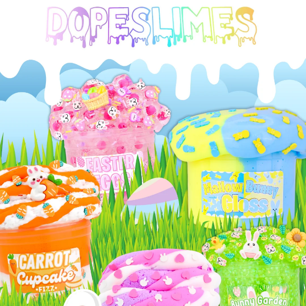 Limited Edition Easter Slimes: The Perfect Basket Stuffer! 🐇