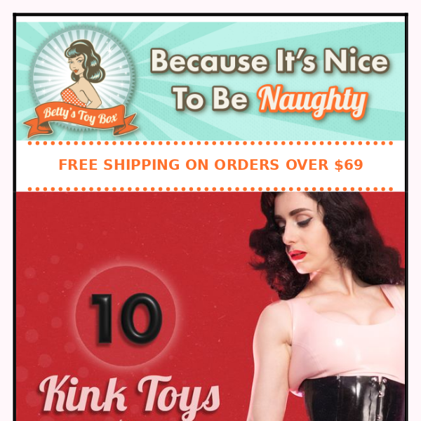 Top 10 Kink toys for BDSM beginners