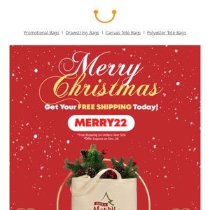 🎅Merry Christmas  Tote Bag Factory | Free Shipping For You! 🎁