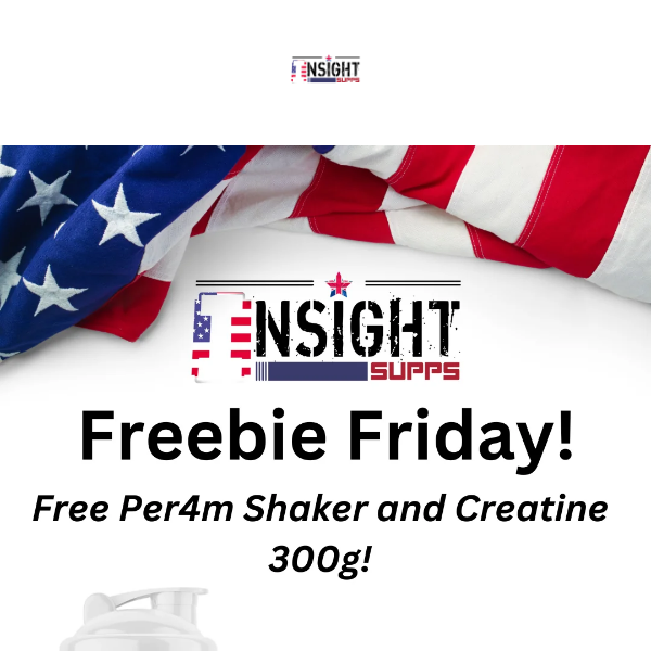 Insight Supps Freebie Friday!