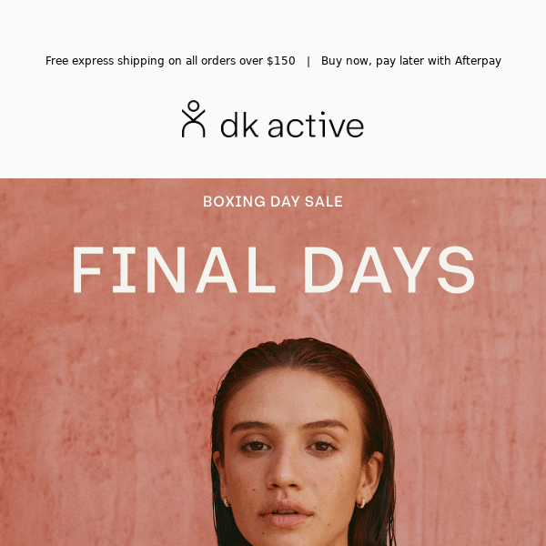 💥 FINAL DAYS - TAKE 30% OFF SITEWIDE 💥