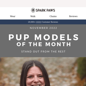 Check out the pup models in spotlight this month!😍