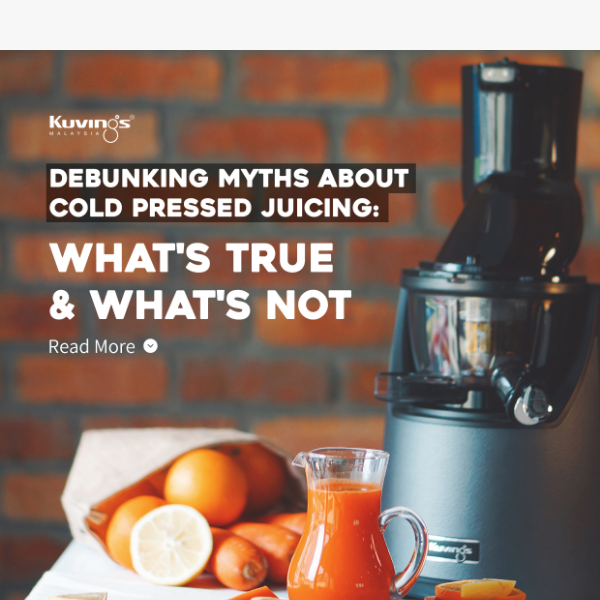 Discover the Truth about Cold Pressed Juicing Myths