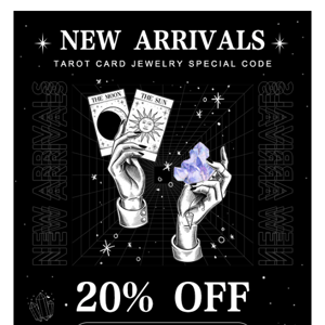 💓New Arrivals - Tarot Card Jewelry Series 20% OFF😘