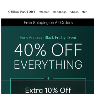 Don’t Miss Extra 10% Off + Gift