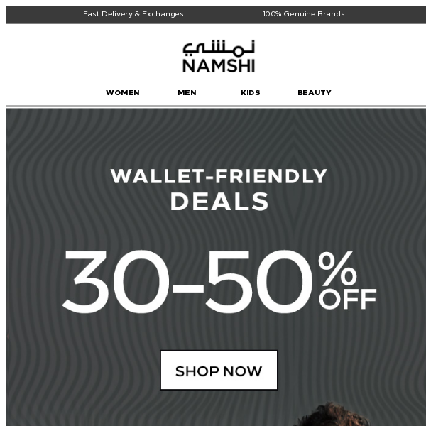 🤑 Wallet-friendly Deals: 30-50% off