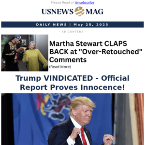 Trump VINDICATED - Official Report Proves Innocence!