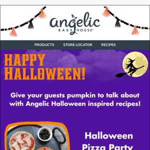 Halloween Pizza Party – Angelic Bakehouse