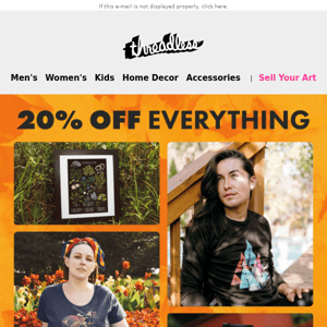 We see 20% off in your future. 🔮