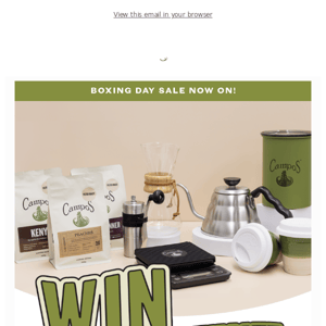 WIN THE ULTIMATE POUR OVER KIT!