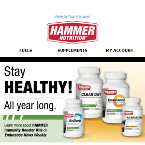 Hammer Immunity Kits Keep you Kickin' all year long!