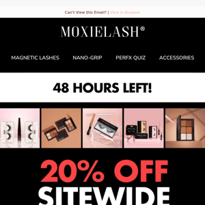 Hurry! 20% Off Ends Soon