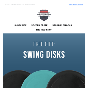 FREE GIFT: 3 Pack of Swing Disks