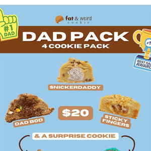 👔 Dad Pack + NEW Cookies