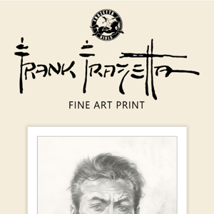 NEW Print :: Frank Frazetta’s 1995 Self Portrait