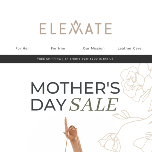 SALE Starts Now! Lifting up Mom's around the 🌏 with leather gifts they'll LOVE