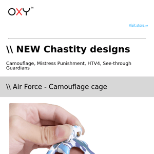 Camouflage Chastity & many more
