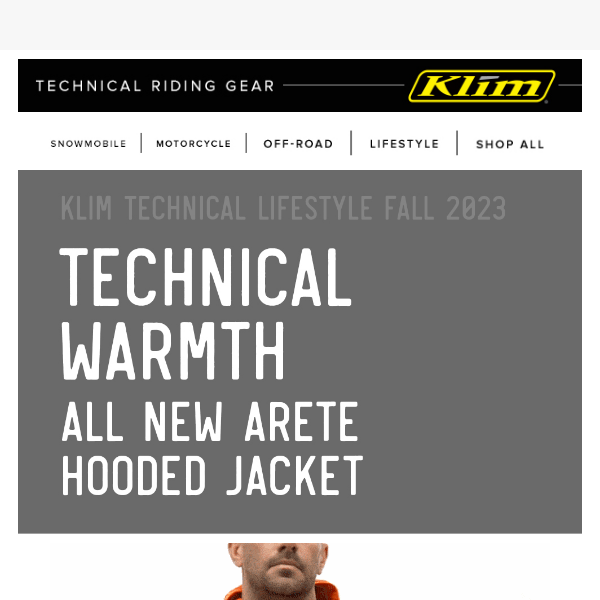 Technical Warmth | NEW Arete Hooded Jacket