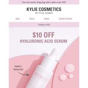 $10 OFF on Kylie's skincare staple ✨