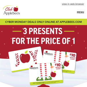 ONLINE DEAL: Bonus cards with gift card purchase