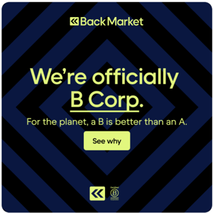 ⭐ We’re officially a B Corp 