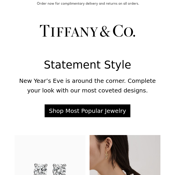 Tiffany & Co, Shine in Our Legendary Designs