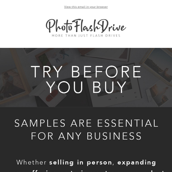 Experience the PhotoFlashDrive Sample Program!