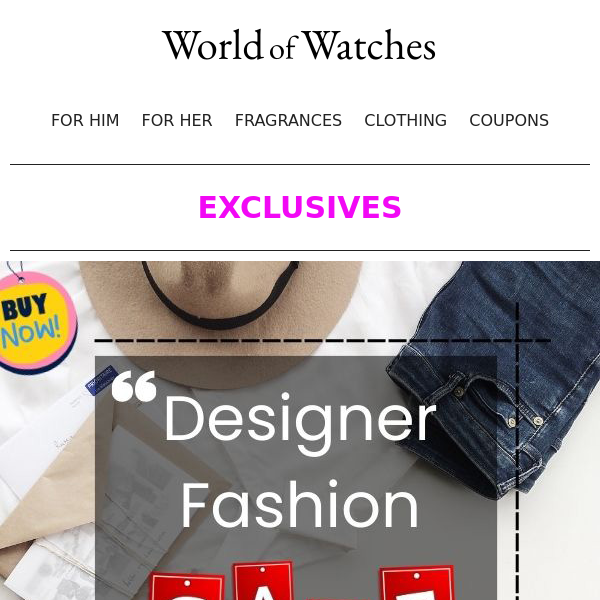 😎SALE: Huge Discounts on Designer Wear