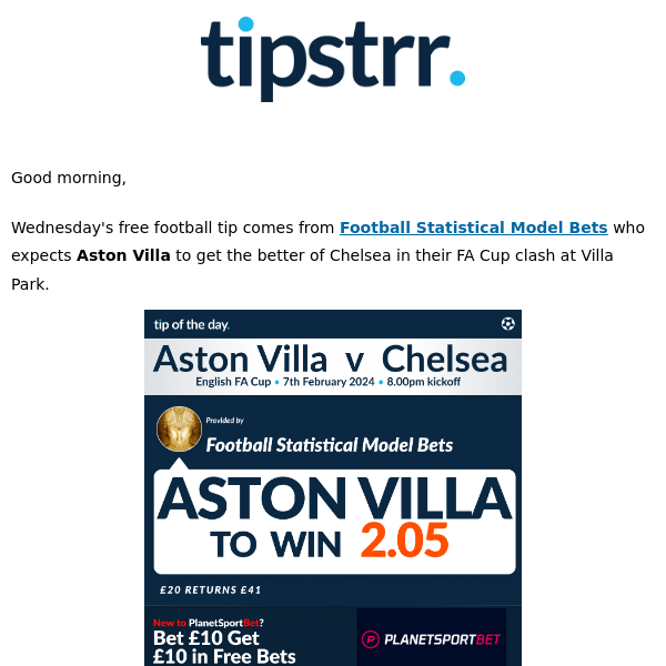 Free football tip from one of Wednesday's FA Cup replays