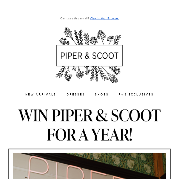 📣WIN A YEAR OF P&S📣