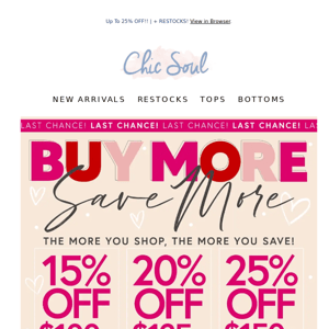 ENDS SOON! | Buy More, SAVE More! 💗