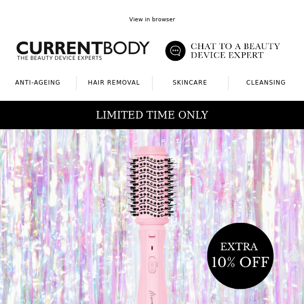Save an EXTRA 10% on Mermade Hair Current Body