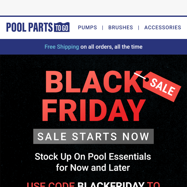 Save BIG on pool pumps & heat pumps