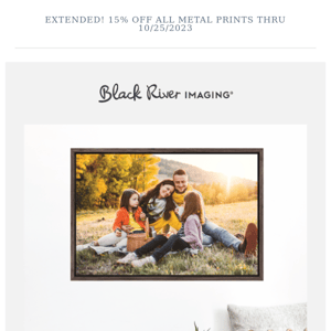 Sale Extended! 15% Off Metal Prints